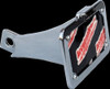 Accutronix Chrome Side Mount License Plate Kit LPF092HV-C