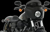 Memphis Shades MEP87210 Shield Vented Road Warrior 7" Dark Black Smoke