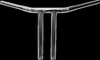 DRAG SPECIALTIES 0601-2748 HANDLEBAR BUFFALO 12"T CH