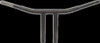 DRAG SPECIALTIES 0601-4276 HANDLEBAR 8"BUFTBR FB TBW