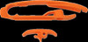 UFO KT04029-127 SLIDER CHAIN FOR KTM ORG