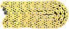 Regina 520 ZRP Motorcycle Chain - 110 Links - Gold