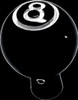 JOKER MACHINE Feb-59 CHOKE KNOB EIGHT BALL BLK