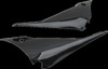 UFO YA04829-001 RAD CVR CONN YZF450 11BLK