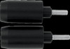 POWERSTANDS RACING 07-00906-02 FRAME SLIDERS YAM BK