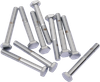 DRAG SPECIALTIES DS-190633 1/4"-28 X 2" CHR HEX HD