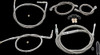 LA CHOPPERS LA-8231KT-16 CABLE KIT 15-17 ABS FXDF