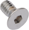 DRAG SPECIALTIES DS192357 1/4X20X1/2 CHRM FLAT HEAD
