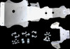 MOOSE RACING HARD-PARTS 0506-0828 SKIDPLATE FULL HON (2PC)