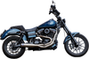 S&S Cycle 550-1097 2-into-1 Qualifier Exhaust System - Brushed