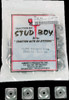 STUD BOY 2060-P2 BACKER SQ ALM 7MM 48PK