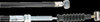 Motion Pro 03-0370 Black Vinyl Front Brake Cable