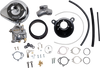 S&S Cycle 110-0152 Super G Carburetor with Stealth Air Cleaner Kit - Twin Cam