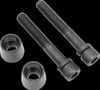 LA CHOPPERS LA-7412-02B BOLT RISER&CONE 1/2-13 BK