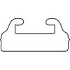 GARLAND 21-5157-1-01-02 SLIDE 51.50" FOR SKI-DOO RED (SOLD EACH)
