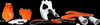 Acerbis 2314333914 Original '14 Plastic Kit