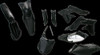 ACERBIS 2314180001 PLASTIC KIT KX250F BK
