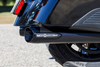 S&S Cycle 550-1075 4" Broadhead Slip-On Mufflers - Slash Cut - Black