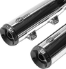 S&S Cycle 4110-156 Grand National Slip-On Mufflers - Chrome - 50-State