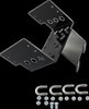 Moose Snow 4505-0649 Winch Mount Kit for 98-01 FOR YAMAHA YFM 600 Grizzly H