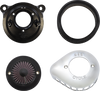 S&S Cycle 170-0719A Air Stinger Stealth Air Cleaner Kit - Chrome