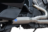 S&S Cycle 550-1083 2-into-1 Qualifier Exhaust System - Brushed - Stainless Steel