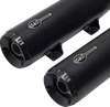 S&S Cycle 4110-266-R Grand National Slip-On Mufflers - Black - Race Only