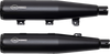 S&S Cycle 4110-266-R Grand National Slip-On Mufflers - Black - Race Only