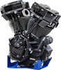 S&S Cycle 310-1290 MK136 Black Edition Engine - 49 State - M8 Touring