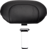 Mustang 79120 Wide Solo Seat - W/ Backrest - FLST/FXST 00-06