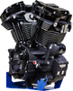 S&S Cycle 310-1296 MK136 Engine - 475G Camshaft - Oil Cooled - M8 Softail