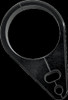 DRAG SPECIALTIES 0658-0056 CLAMP 1.5"THR/IDLE/BR BK
