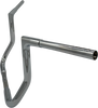 Fat Baggers Inc. 705012 1-1/4" Ez Install Flat Top Handlebar - 12" - Chrome
