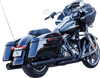 S&S Cycle 550-1078 4-1/2" Gnx Slip-On Mufflers - Guardian Black
