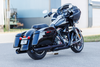S&S Cycle 550-1078 4-1/2" Gnx Slip-On Mufflers - Guardian Black