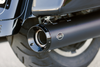 S&S Cycle 550-1078 4-1/2" Gnx Slip-On Mufflers - Guardian Black