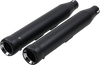 Cobra 6041B Neighbor Hater Slip-On Mufflers - 3" - Raven Black - Fat Boy