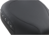 Mustang 75579 Wide Rear Seat - Studded - Black - FL 97-25