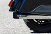 S&S Cycle 550-1076 4" Broadhead Slip-On Mufflers - Slash Cut - Chrome