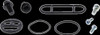 MOOSE RACING HARD-PARTS 0705-0477 REBUILD KIT PETCOCK AC