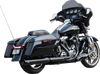 S&S Cycle 550-1141 2-into-1 Swindler Exhaust Conversion Kit - Black - M8 Touring