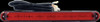 CHRIS PRODUCTS 0988RB-MC LIGHT BAR LED RED-BLK