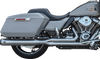 S&S Cycle 550-1168 2-into-1 Gnx Exhaust System - Race Only - Chrome - Touring