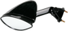 Emgo 20-43062 Mirror - Side View - Cat Eye - Black - Left