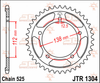 JT Sprockets JTR1304.44 Rear Sprocket - 44 Tooth - for Honda