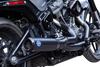 S&S Cycle 550-1106 2-into-1 Qualifier Exhaust System - Guardian Black