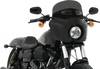 Memphis Shades MEP87310 Shield Vented Road Warrior 9" Dark Black Smoke