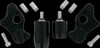 POWERSTANDS RACING 05-00903-02 FRAME SLIDERS SUZ BK