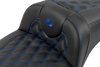 Saddlemen 823-07-207B1 Roadsofa Ext Reach Seat - w/ Backrest - FLTR/FLHX 23-24