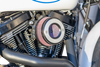 S&S Cycle 170-0716A Air Stinger Stealth Air Cleaner Kit - Black Chrome Ring